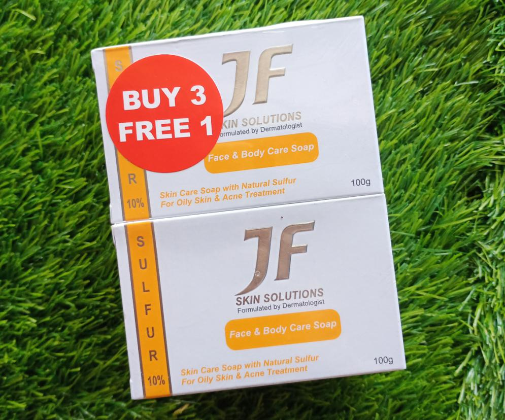 JF SKIN SOLUTIONS FACE&BODY CARE SOAP