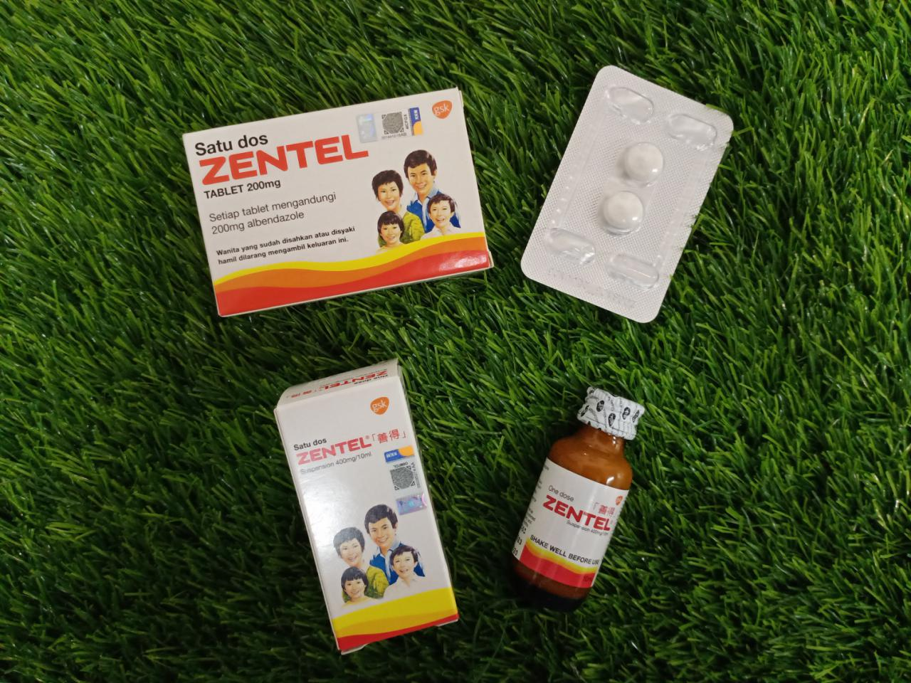 ZENTEL 蛔虫药丸 RM15.40